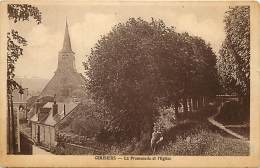 -ref-N547- Yonne - Cerisiers - La Promenade Et L Eglise - Carte Bon Etat - - Cerisiers