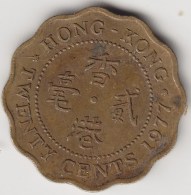 @Y@   Hong Kong  20 Cents  1977     (3731) - Hong Kong