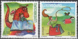 Luxembourg 2010 Michel 1867 - 1868 Neuf ** Cote (2010) 3.60 Euro Europa CEPT Les Livres Pour Enfants - Neufs