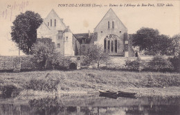 CPA - 27 - PONT DE L'ARCHE - Ruines De L'abbaye De Bon Port - 71 - Pont-de-l'Arche