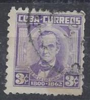 Cuba  1954  Personalities: Jose De La Luz Caballero  (o)  3c - Gebraucht