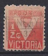 Cuba  1942  Red Cross Fund  (o) 1/2c (TAX Stamp) - Gebruikt