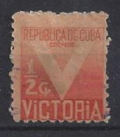 Cuba  1942  Red Cross Fund  (o) 1/2c (TAX Stamp) - Usados