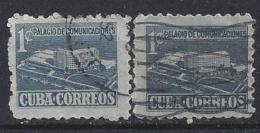 Cuba  1952  P.O. Rebuilding Fund  (o) 1c - Usados