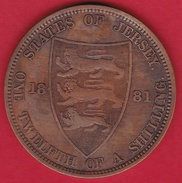 Jersey - 1/12 Schilling 1881 - Jersey