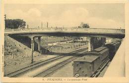 -ref-N462- Nord - Feignies - Le Nouveau Pont - Ponts - Train - Trains - Lignes De Chemins De Fer - Carte Bon Etat - - Feignies