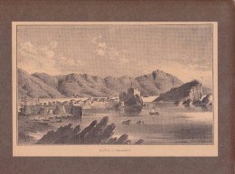 Budva - Budua_Montenegro_old Gravure_excerpt From Old Books_estratto Da Vecchio Libro Ca.1900 - Prints & Engravings