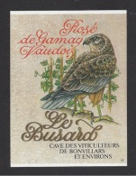 Etiquette De Vin Rosé De Gamay Vaudois  -  Le Busard - Cave Des Viticulteurs De Bonvillars (Suisse) - Oiseau Rapace - Otros & Sin Clasificación