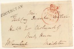 U.K. - Devant De Lettre Du 17 Décembre 1830 - Marque Linéaire FOOTSCRAY - ...-1840 Prephilately