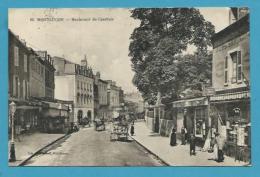 CPA 66  - Commerce Marchand De Cartes Postales Tabac Boulevard De Courtais MONTLUCON 03 - Montlucon