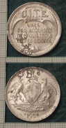 M_p> Gettone Azienda UITE Genova 1944 XXII - Monedas/ De Necesidad