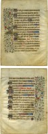 LIVRE D'HEURES - EXTRAIT. - Andere & Zonder Classificatie