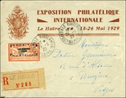 Càd LE HAVRE / EXPOSITION PHILATELIQUE / N° 257A. 1929. - TB. - 1877-1920: Periodo Semi Moderno