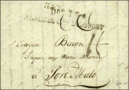 Don. I / ARM. DES CT DE BREST Sur Lettre Avec Texte Daté De Nantes An 3. - TB. - R. - Bolli Militari (ante 1900)