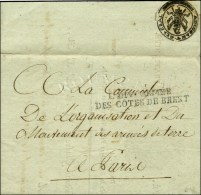 1 DIV. ARMEE / DES CÔTES DE BREST Sur Lettre Avec Texte Et Bel En-tête Révolutionnaire... - Legerstempels (voor 1900)