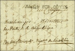 ARMEE DES COTES Sur Lettre Avec Texte Daté De Nantes Le 26 Aout 1793. - TB / SUP. - R. - Sellos De La Armada (antes De 1900)