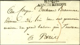 Bau Gal / ARM. DE RESERVE Sur Lettre Avec Texte Daté De Dijon An 8. - SUP. - R. - Bolli Militari (ante 1900)