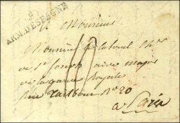 (S) / ARM. D'ESPAGNE Sur Lettre Avec Texte Daté De Cadix. 1825. - TB / SUP. - Bolli Militari (ante 1900)