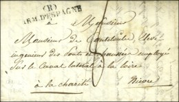 (R) / ARM. D'ESPAGNE Sur Lettre Avec Texte Daté De Cadix. 1828. - TB / SUP. - Legerstempels (voor 1900)