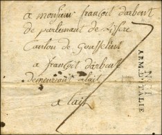 N° 31 / ARM. D'ITALIE Sur Lettre Avec Texte Daté De Vérone. 1806. - TB / SUP. - Legerstempels (voor 1900)