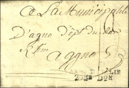 ARM. D'ITALIE / 20ME Don Sur Lettre Avec Texte Daté De Crémone. 1798. - TB / SUP. - Legerstempels (voor 1900)