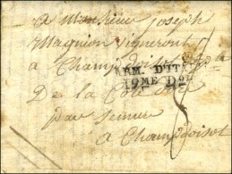 ARM. D'ITALIE / 19ME Don Sur Lettre Avec Texte Daté Du Canal. 1806. - TB / SUP. - Army Postmarks (before 1900)