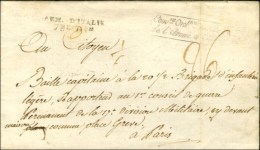 ARM. D'ITALIE / 7ME Don Sur Lettre Avec Texte Daté De Gènes (bel En-tête Illustré). Au... - Army Postmarks (before 1900)