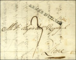 ARMEE D'ITALIE (46mm) Sur Lettre Avec Texte Daté De Milan. 1800. - SUP. - Army Postmarks (before 1900)