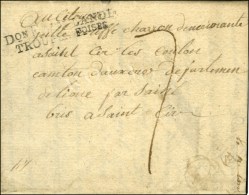 Don E HOLLANDE / TROUPES Foises Sur Lettre Avec Texte Daté De List Felse An 9. - TB. - Army Postmarks (before 1900)