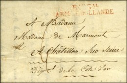 Bau Gal / ARM. DE HOLLANDE Rouge Sur Lettre Avec Texte Daté Au Camp Le 6 Thermidor Mentionnant L'Empereur.... - Army Postmarks (before 1900)