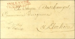HOLLANDE / TROUPES Faises Sur Lettre Avec Texte Non Daté D'Utrecht Adressée En Franchise à... - Legerstempels (voor 1900)