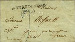 ARMEE DU NORD / Bau A Sur Lettre Avec Texte Daté De Granville. 1831. - SUP. - Legerstempels (voor 1900)