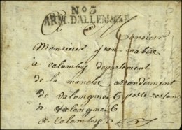 N° 3 / ARM. D'ALLEMAGNE Sur Lettre Avec Texte Daté De Gustron. 1811. - TB / SUP. - Legerstempels (voor 1900)