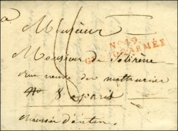 N° 49 / GRANDE ARMÉE Rouge Sur Lettre Avec Texte Daté De Mayence Le 27 Mai 1813. - TB / SUP. - R.... - Bolli Militari (ante 1900)