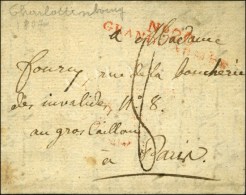 N° 20 / GRANDE ARMÉE Rouge Sur Lettre Avec Texte Daté De Charlottenbourg Le 5 Août 1807. -... - Legerstempels (voor 1900)