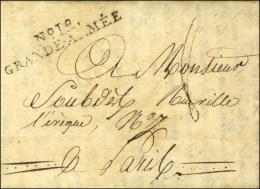 N° 12 / GRANDE ARMEE Sur Lettre Avec Superbe Texte Daté De Lunebourg. 1808. - SUP. - R. - Army Postmarks (before 1900)