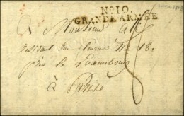 N° 10 / GRANDE ARMÉE Sur Lettre Avec Texte Daté De Silésie Le 4 Février 1808. -... - Marques D'armée (avant 1900)