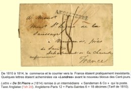 Lettre Avec Texte Daté De St Pierre De La Martinique Le 14 Novembre 1814 Remise Par Un Intermédiaire... - Other & Unclassified