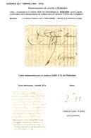 Lettre Datée Du 8 Octobre 1804 D'un Intermédiaire à Rotterdam Pour Cognac Confirmant La... - Altri & Non Classificati