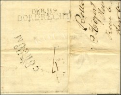 Lettre Avec Texte Daté De Rotterdam Le 15 Décembre 1820. Au Verso, DÉB. 119 / DORDRECHT Et... - 1792-1815: Conquered Departments