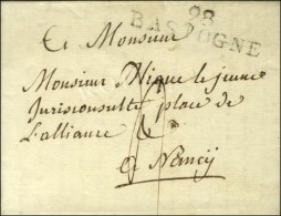 98 / BASTOGNE Sur Lettre Avec Texte Daté D'Houffalize Le 15 Novembre 1812. - SUP. - R. - 1792-1815 : Departamentos Conquistados