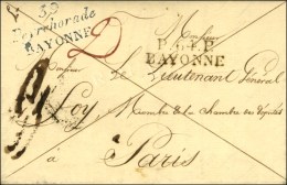 Cursive 39 / Peyrehorade / BAYONNE, à Coté P.64.P. BAYONNE Sur Lettre Avec Texte Daté De St... - ....-1700: Precursori