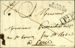 P.42.P / VERADES Sur Lettre Avec Texte Daté De Lahoussaye. 1813. - SUP. - ....-1700: Précurseurs