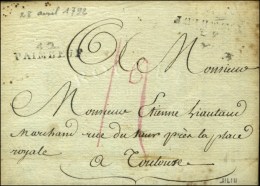 42 / PAIMBEUF Sur Lettre Avec Texte Daté 1792. - TB / SUP. - ....-1700: Voorlopers