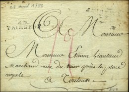 42 / PAIMBEUF Sur Lettre Avec Texte Daté 1792. - TB / SUP. - ....-1700: Precursores