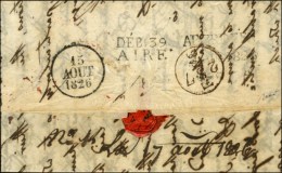 Lettre Avec Texte Daté D'Aberdeen (MP Au Verso) Adressée à Aire Et... - ....-1700: Precursori