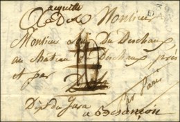 39 / DAX Sur Lettre Adressée à Dole (Jura) Réexpédiée à Besançon,... - ....-1700: Voorlopers