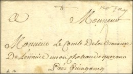 '' Nozay '' (L. N° 1) Sur Lettre Avec Texte Daté 1744. - TB / SUP. - ....-1700: Voorlopers