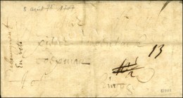 '' De Bourgneuf '' (L. N° 1) Sur Lettre Avec Texte Daté 1707 (date Très Précoce). - TB. - ....-1700: Voorlopers