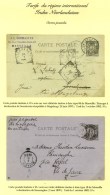 Lot De 2 Entiers à 10c. Pour Les Indes Néerlandaises (Soerakarta, Magelang, Kemanglen). - TB. - 1876-1878 Sage (Type I)